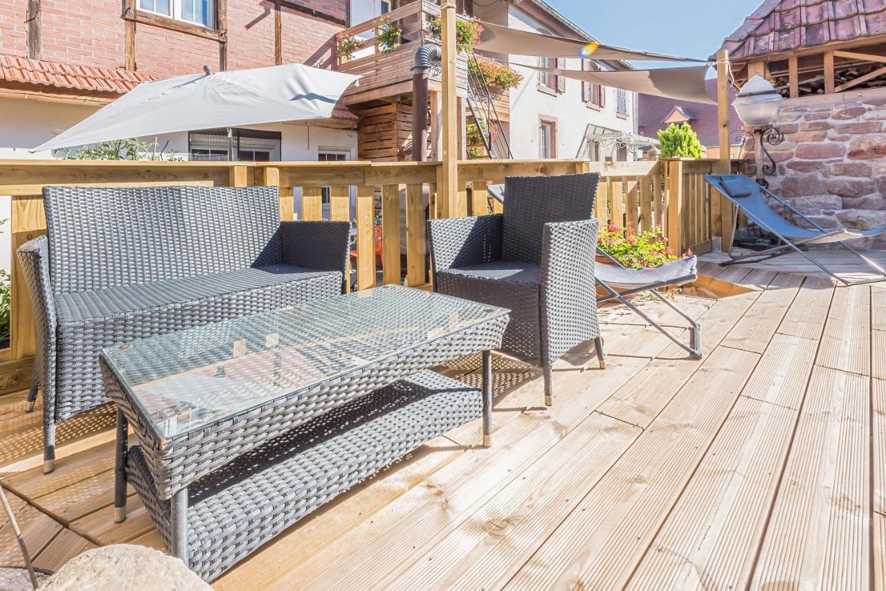 Domaine La Grange Ungersheim - Gite La Grange 5 Etoiles Екстериор снимка