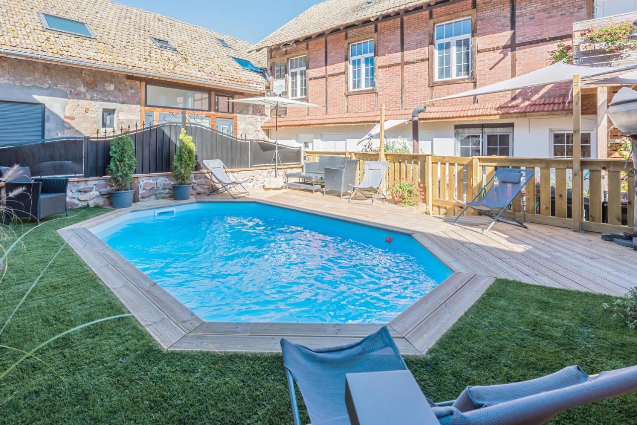 Domaine La Grange Ungersheim - Gite La Grange 5 Etoiles Екстериор снимка